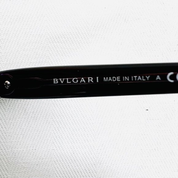Vintage Bvlgari Sunglasses made in taly Overzise Dark Bown lens   8093-B-A(#4) main image 12